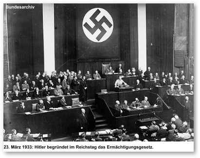 Hitler begrndet im Reichstag das Ermchtigungsgesetz